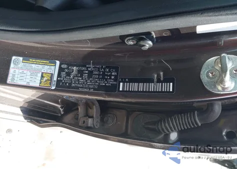 2018 Kia Forte Lx from USA, damaged, VIN 3KPFK4A72JE168710